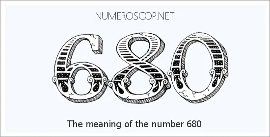 Angel number 680 meaning