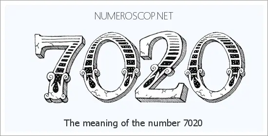 Angel number 7020 meaning