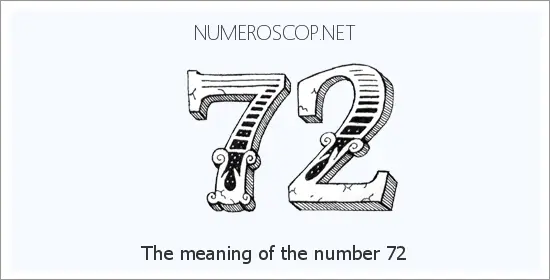 Angel number 72 meaning