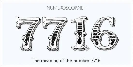Angel number 7716 meaning
