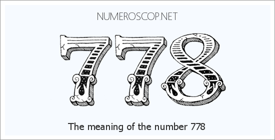 Angel number 778 meaning