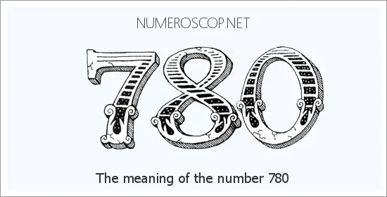 Angel number 780 meaning
