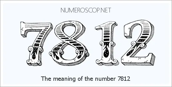 Angel number 7812 meaning