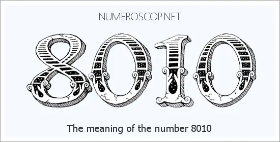 Angel number 8010 meaning