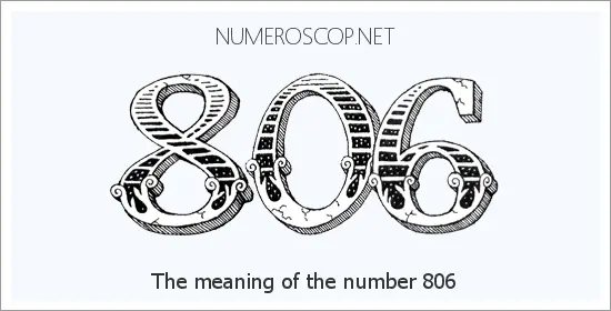 Angel number 806 meaning