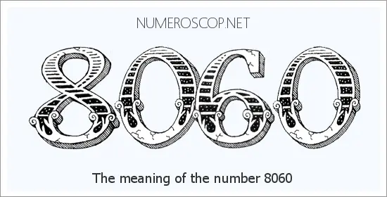 Angel number 8060 meaning