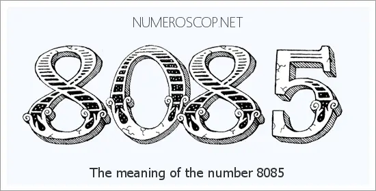 Angel number 8085 meaning