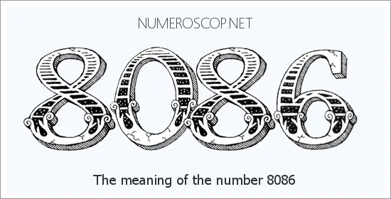 Angel number 8086 meaning