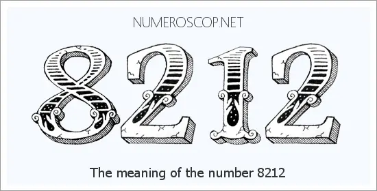 Angel number 8212 meaning