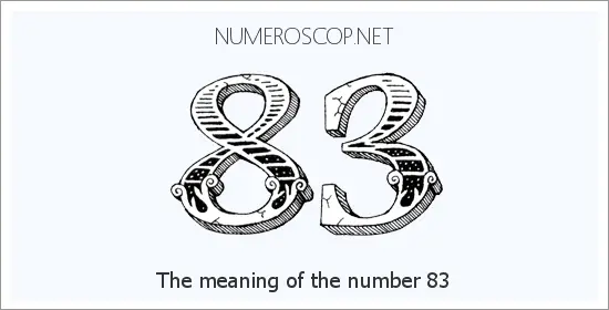 Angel number 83 meaning