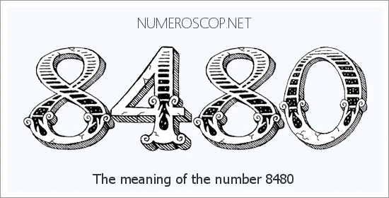 Angel number 8480 meaning
