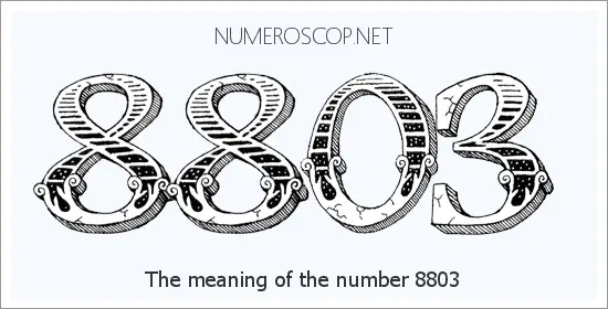 Angel number 8803 meaning
