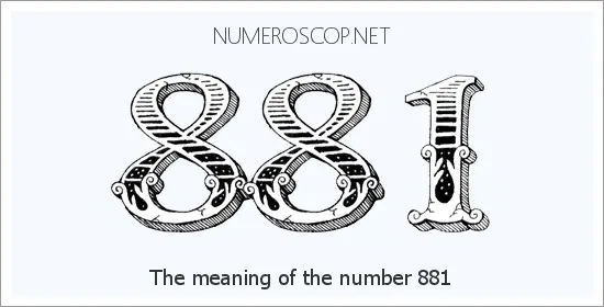 Angel number 881 meaning