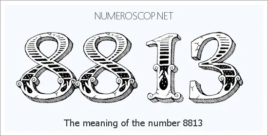 Angel number 8813 meaning