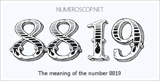 Angel number 8819 meaning