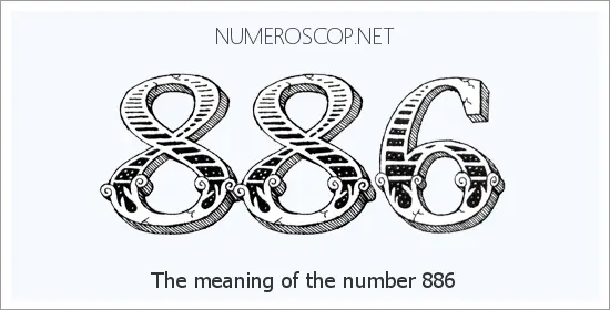 Angel number 886 meaning