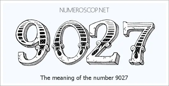 Angel number 9027 meaning