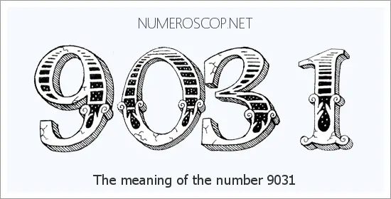 Angel number 9031 meaning