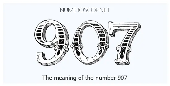 Angel number 907 meaning