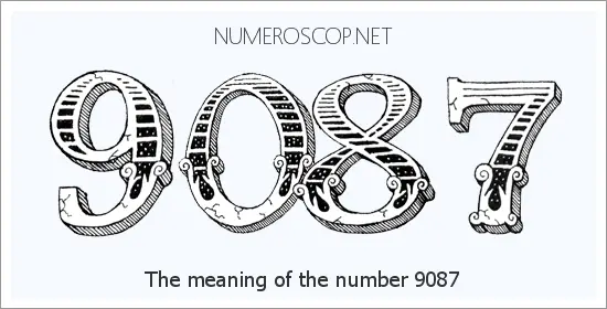 Angel number 9087 meaning