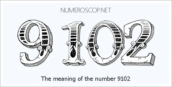 Angel number 9102 meaning