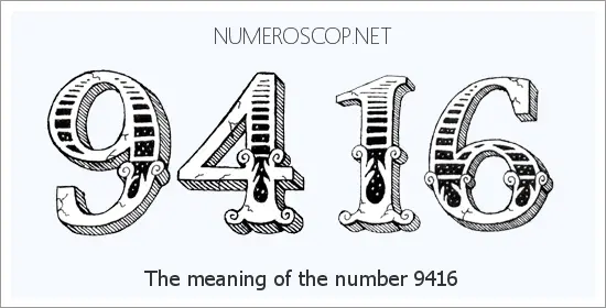 Meaning of 9416 Angel Number - Seeing 9416 - What does the n