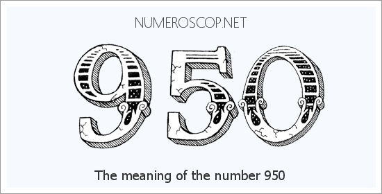 Angel number 950 meaning