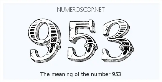Meaning of 953 Angel Number - Seeing 953 - What does the number mean?