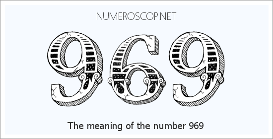 Angel number 969 meaning